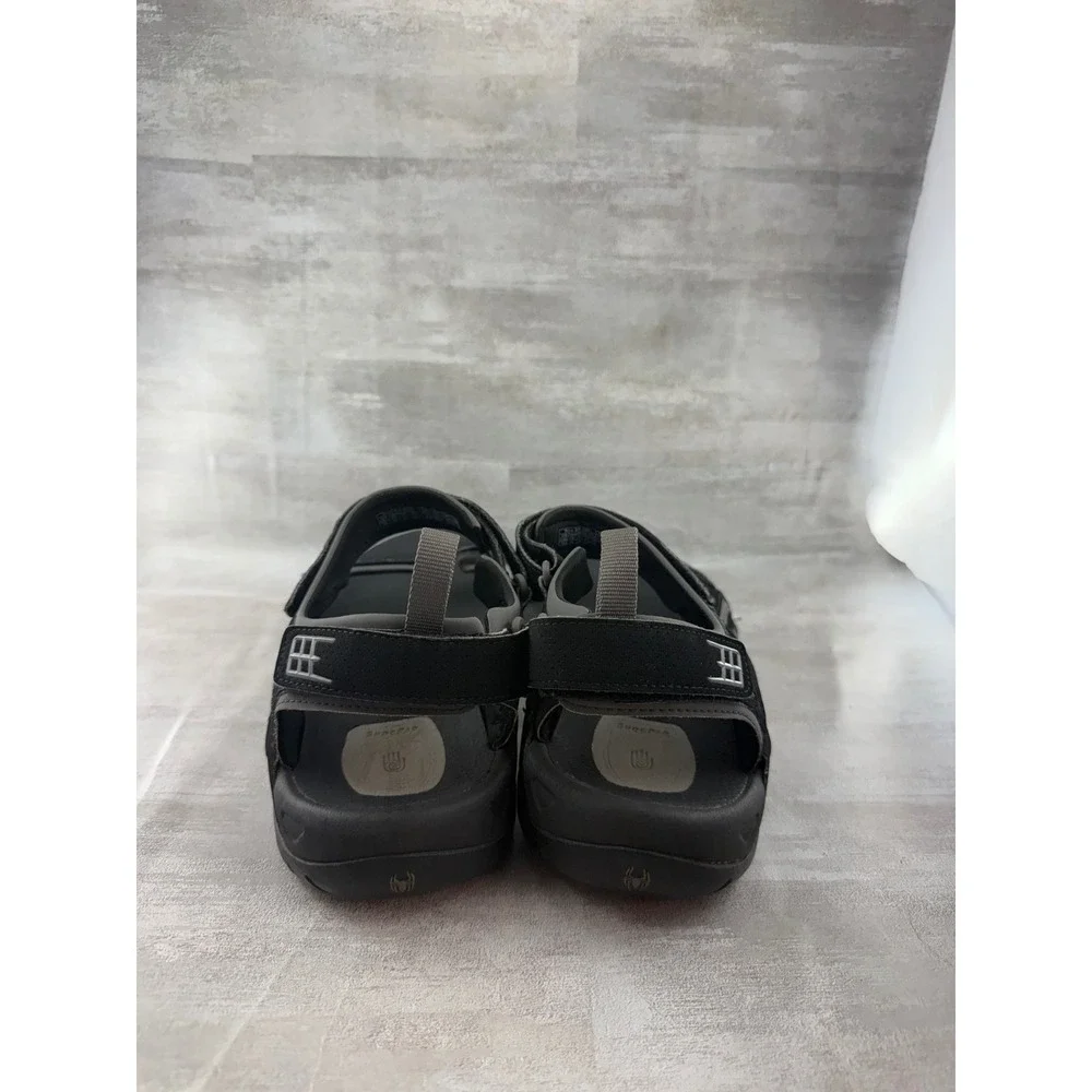 Teva Tanza Men Black Grey Sport Sandals Hiking Water Shoes 4289 Size 13